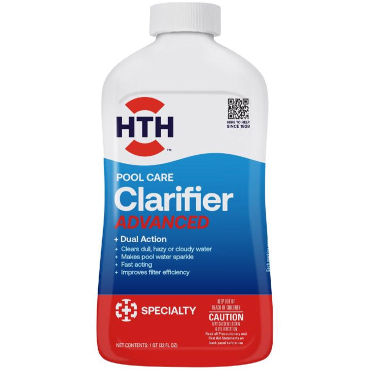 HTH Liquid Advanced Dual-Action Clarifier - 1 qt.