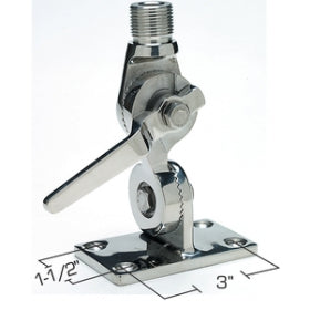 Antenna Ratchet Mount - Stainless Steel