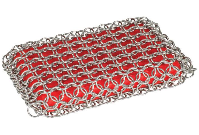 Lodge Heavy Duty Chainmail Scrubbing Pad for Cast Iron