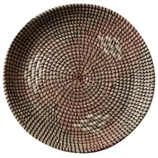 Artisan Woven Seagrass Nami Bowl - 18