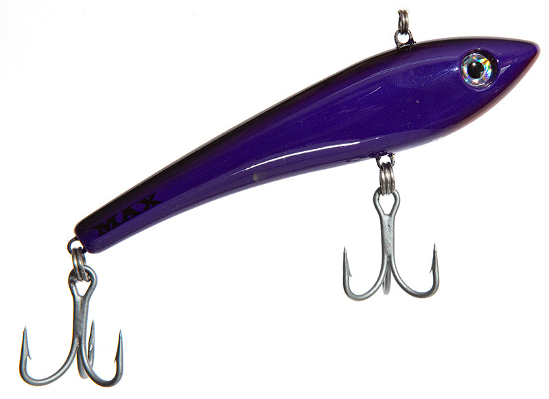 Halco MAX130 Trolling Lure - Black/Purple