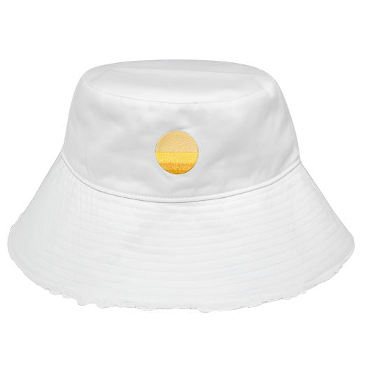 Mersea Cotton Fringe Bucket Hat