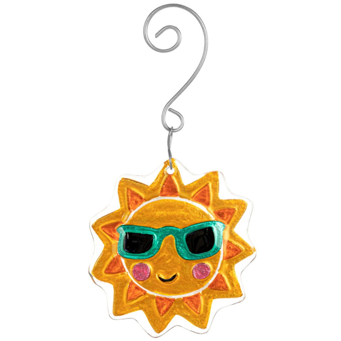 Sun & Shades Glass Fusion Ornament