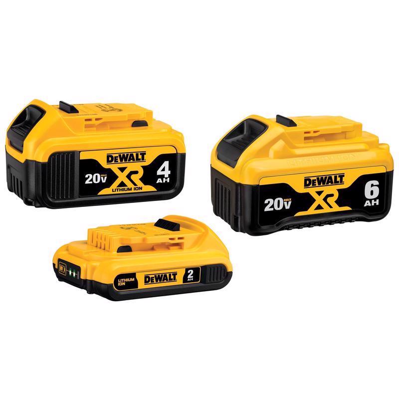 DeWalt 20V MAX Lithium-Ion Batteries