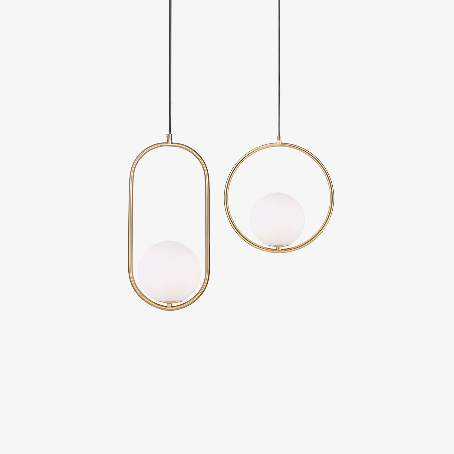 Mila Brass Pendant Light