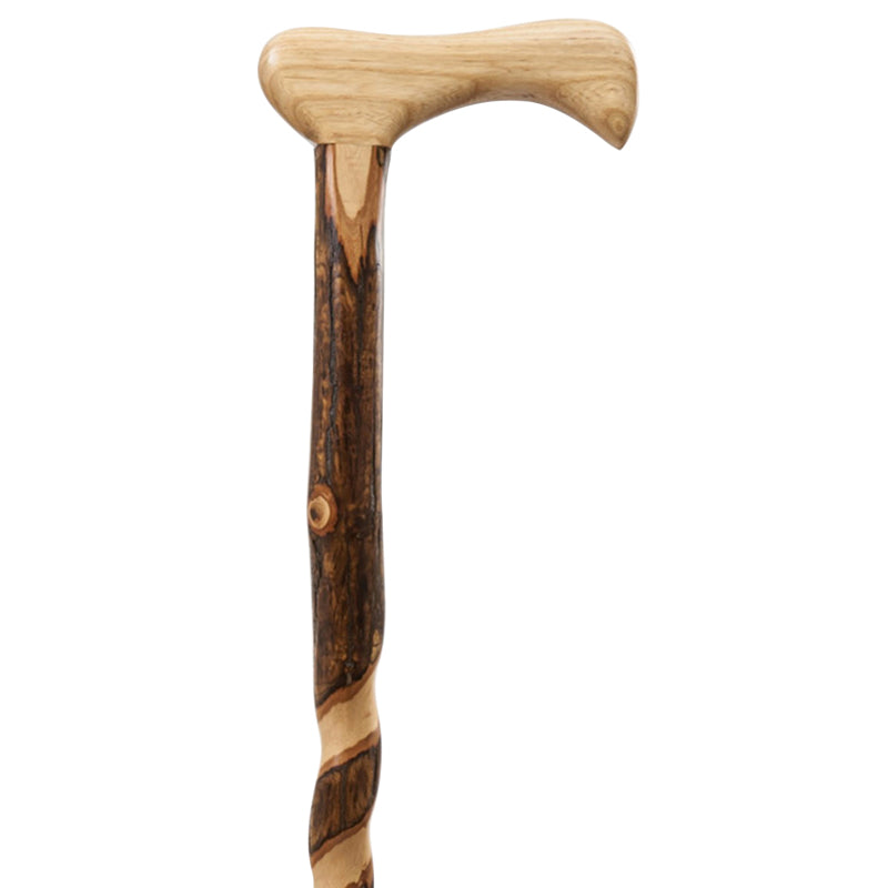 Brazos Twisted Hickory Cane - 37