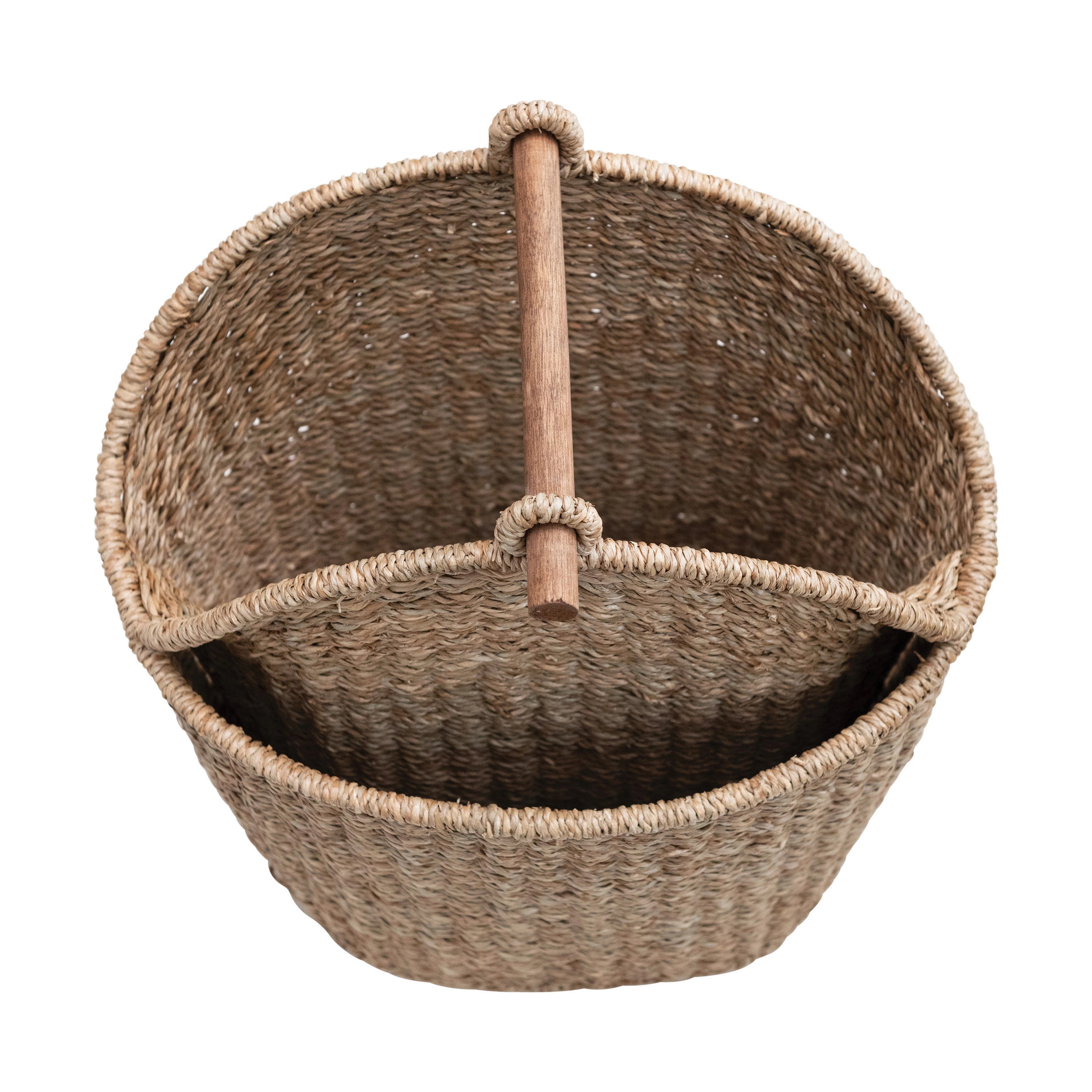 Hand-Woven Bankuan Newspaper/Magazine Basket