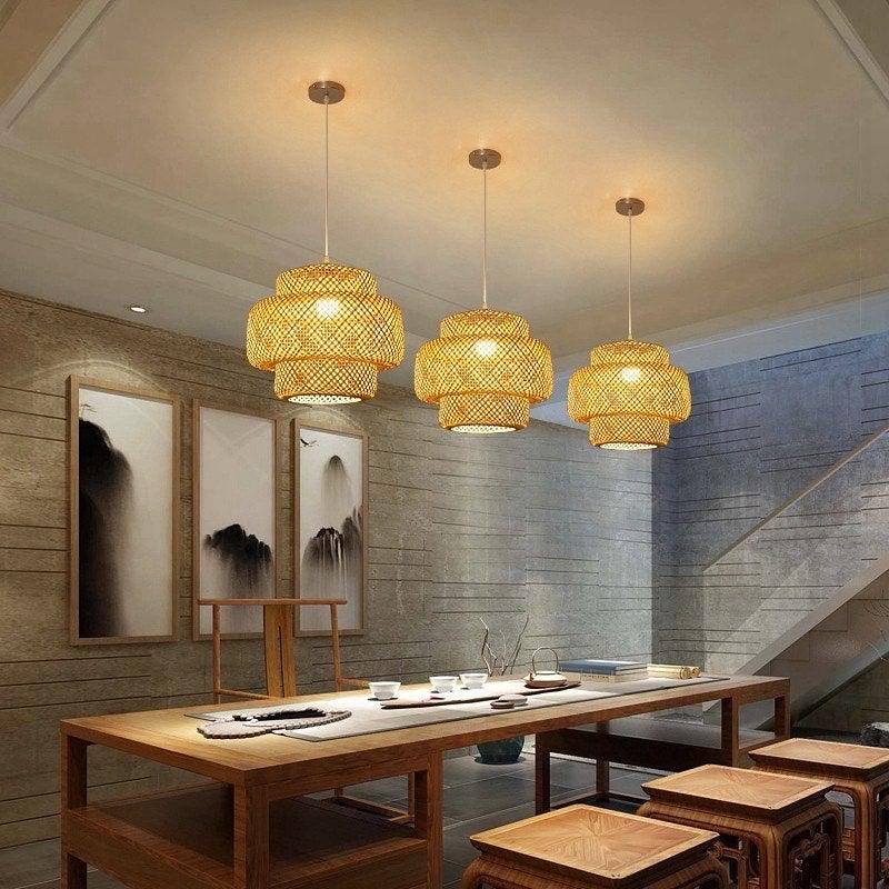 Bamboo Pendant Light