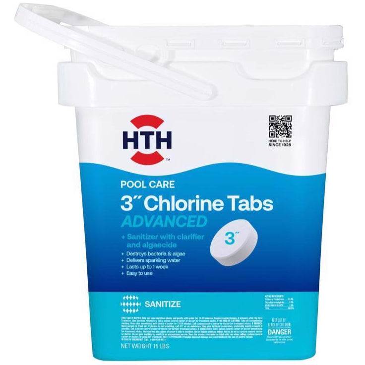 HTH 3 Advanced Chlorine Tablets