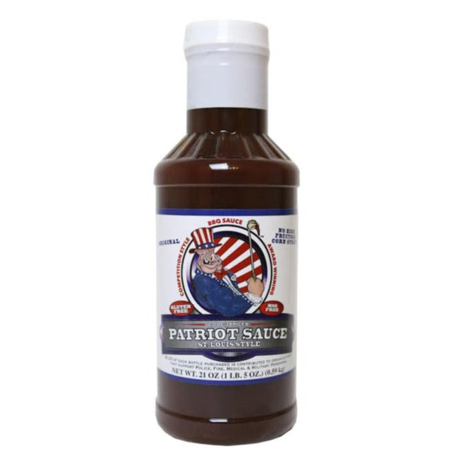 Code 3 Spices Original Patriot Sauce St. Louis Style BBQ - 18 oz.