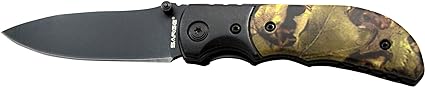 Sarge Aluminum Camo Folding Knife - 2.75