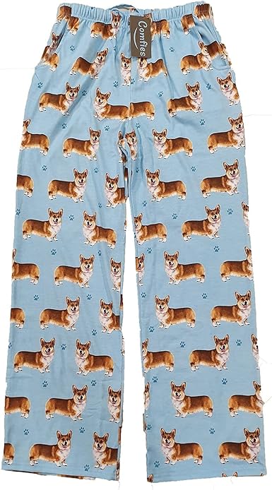 Comfies Dog Patterned Pajama Bottoms