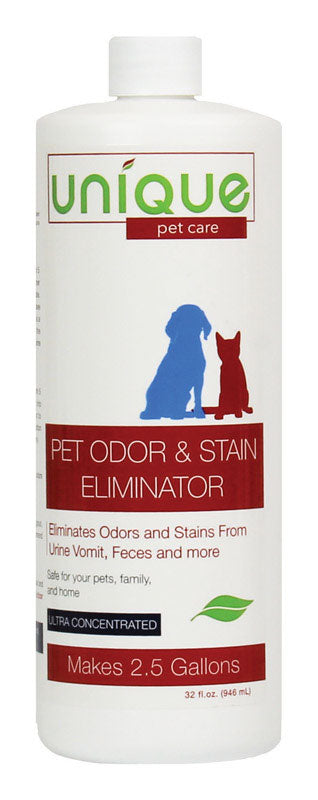 Unique Concentrated Pet Odor & Stain Remover - 32 oz.