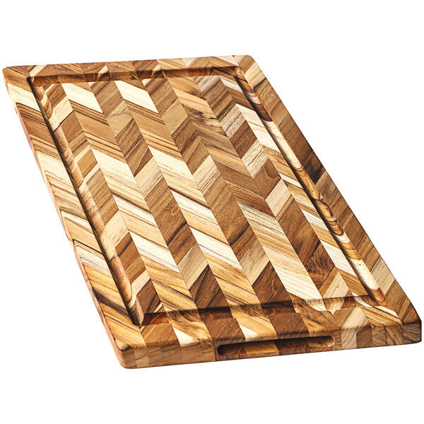 Teakhaus Herringbone Series Wooden Cutting Boards