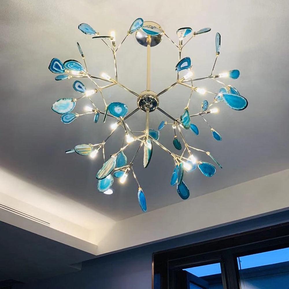 Agate Flake Chandelier