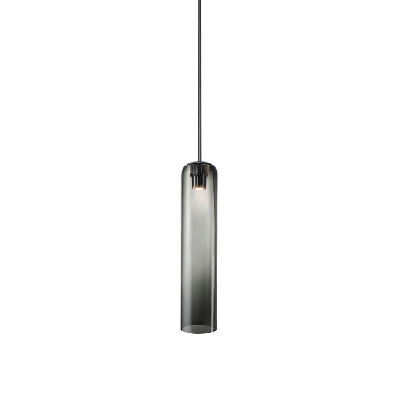 Long Tube Glass Pendant Light