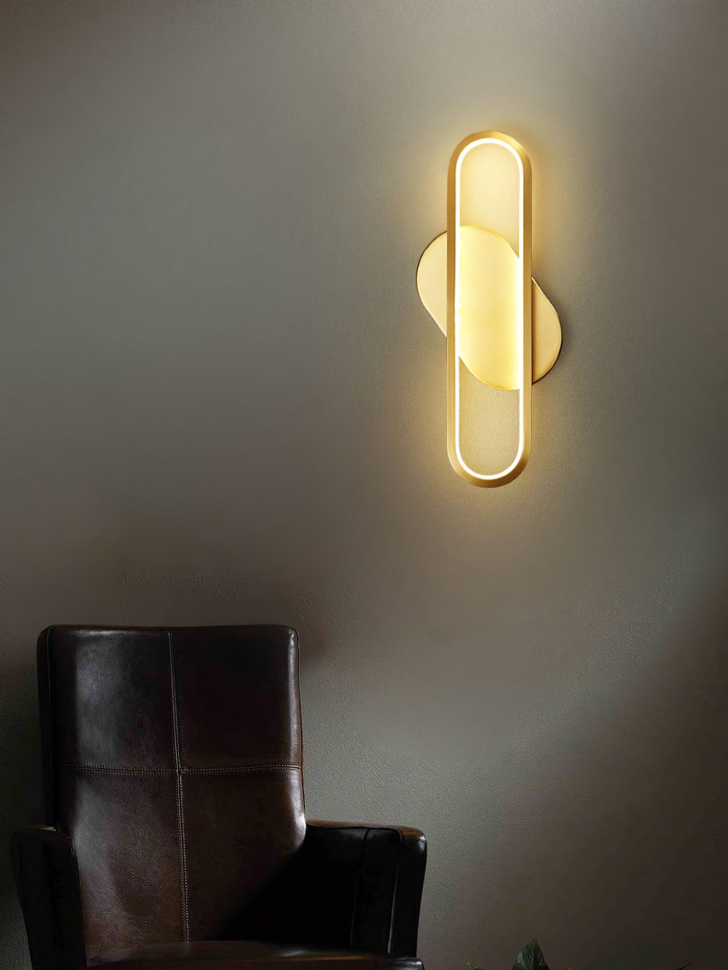 Long Ova Wall Lamp