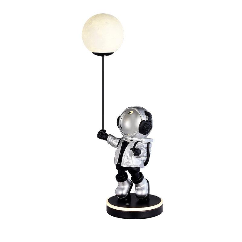 Astronaut and Planet Lamp