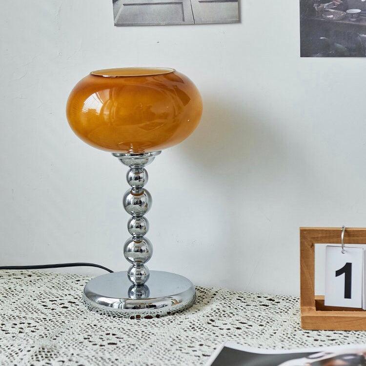 Oval Persimmon Table Light