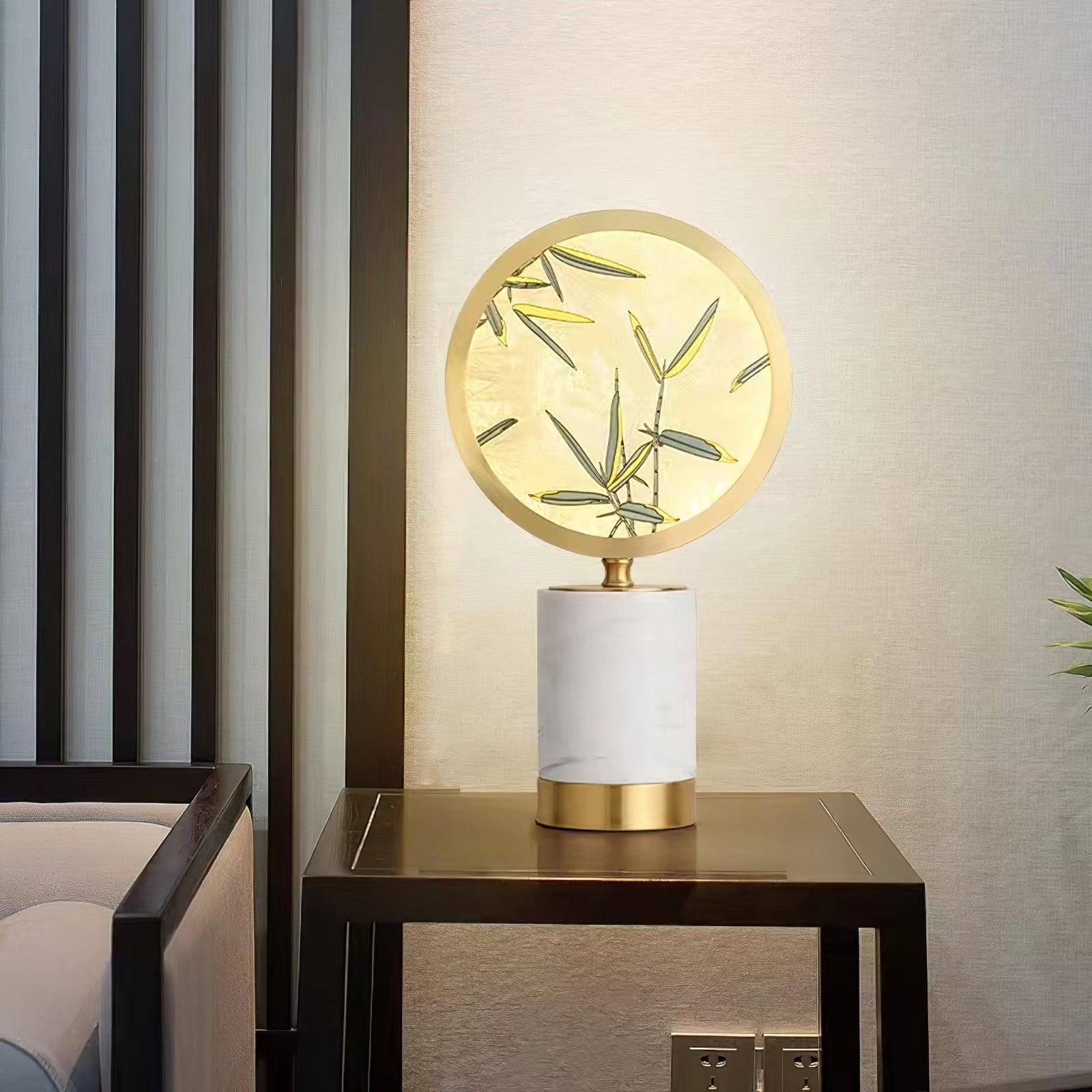 Enamel Table Lamp