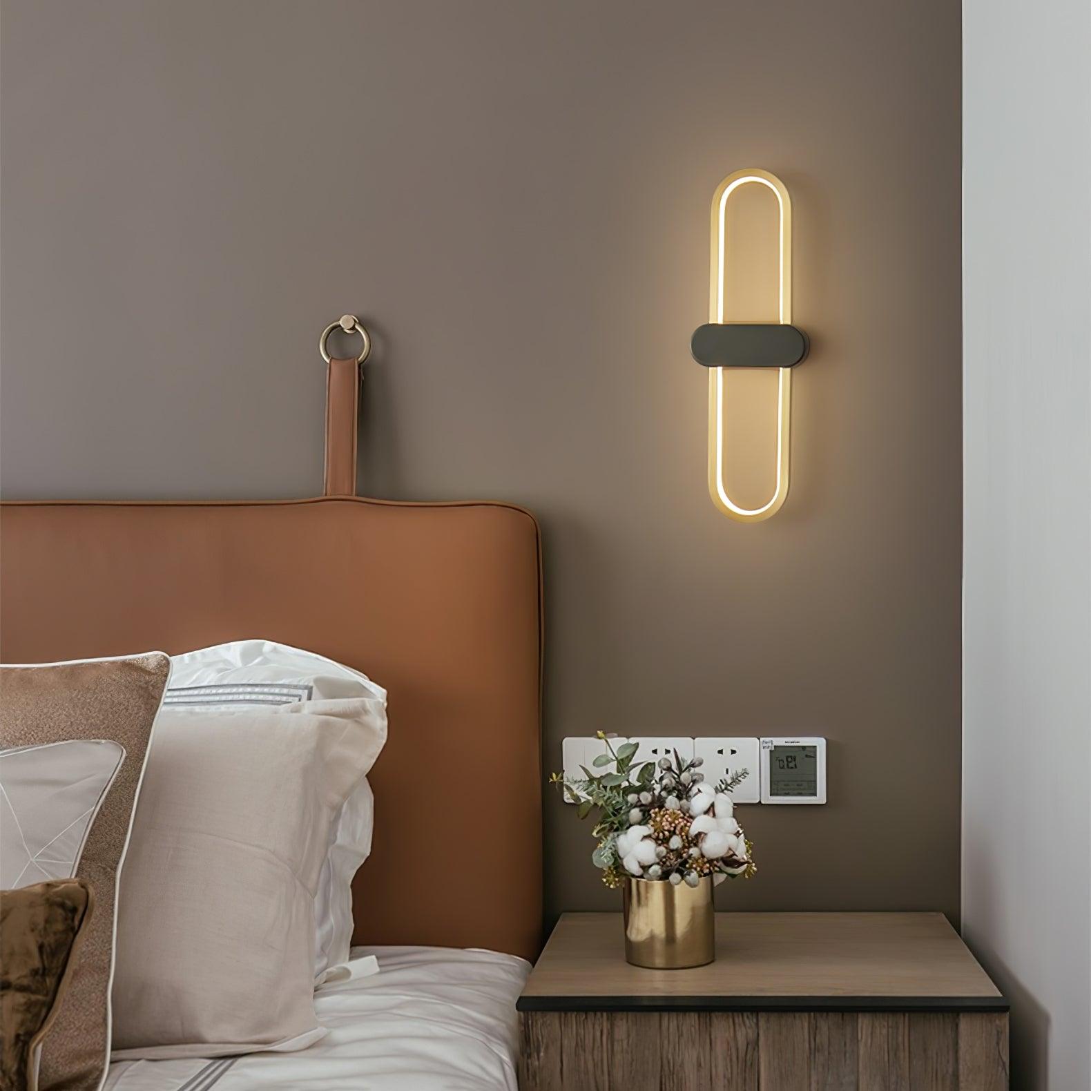 Oval LED Wall Lamp