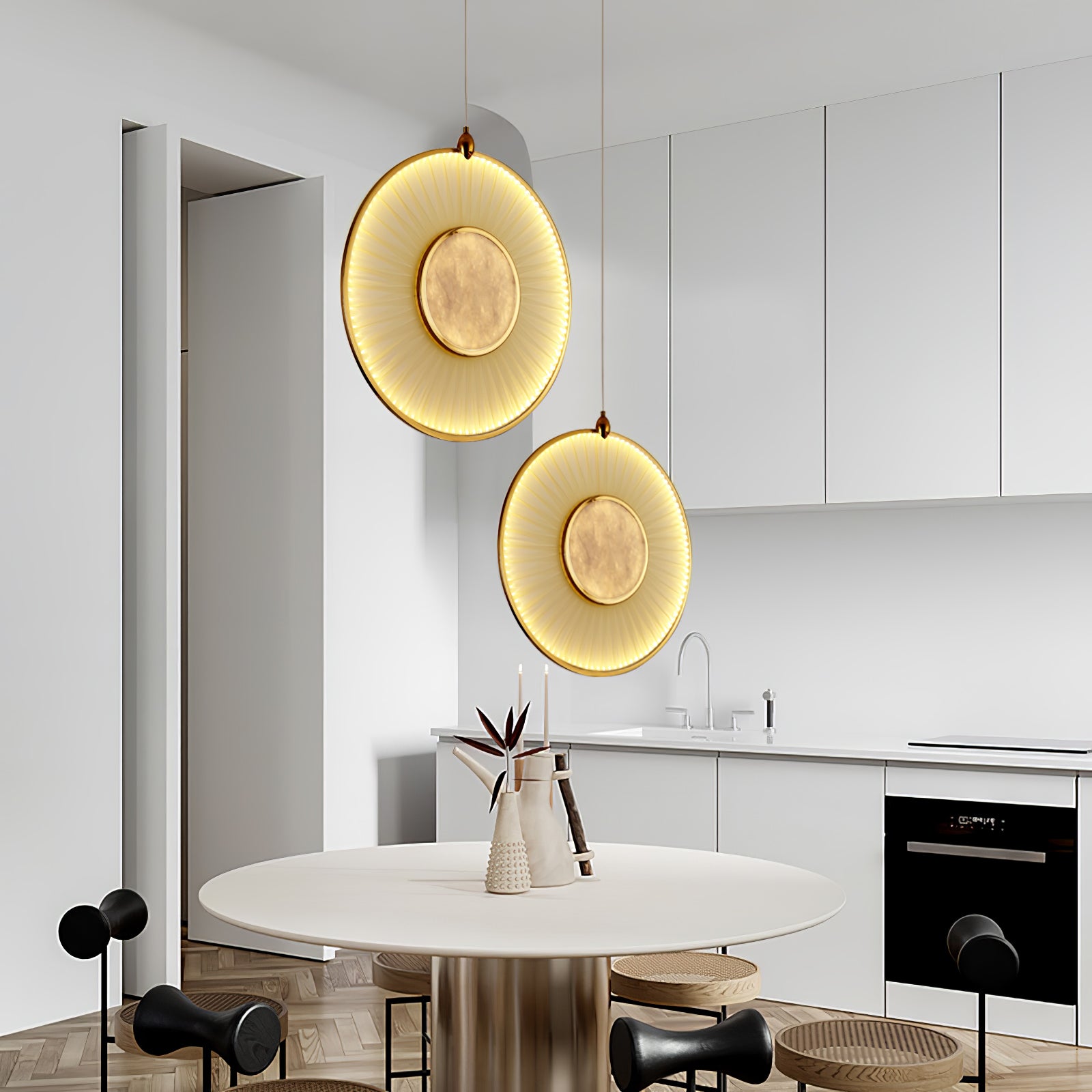 Dix Heures Pendant Light