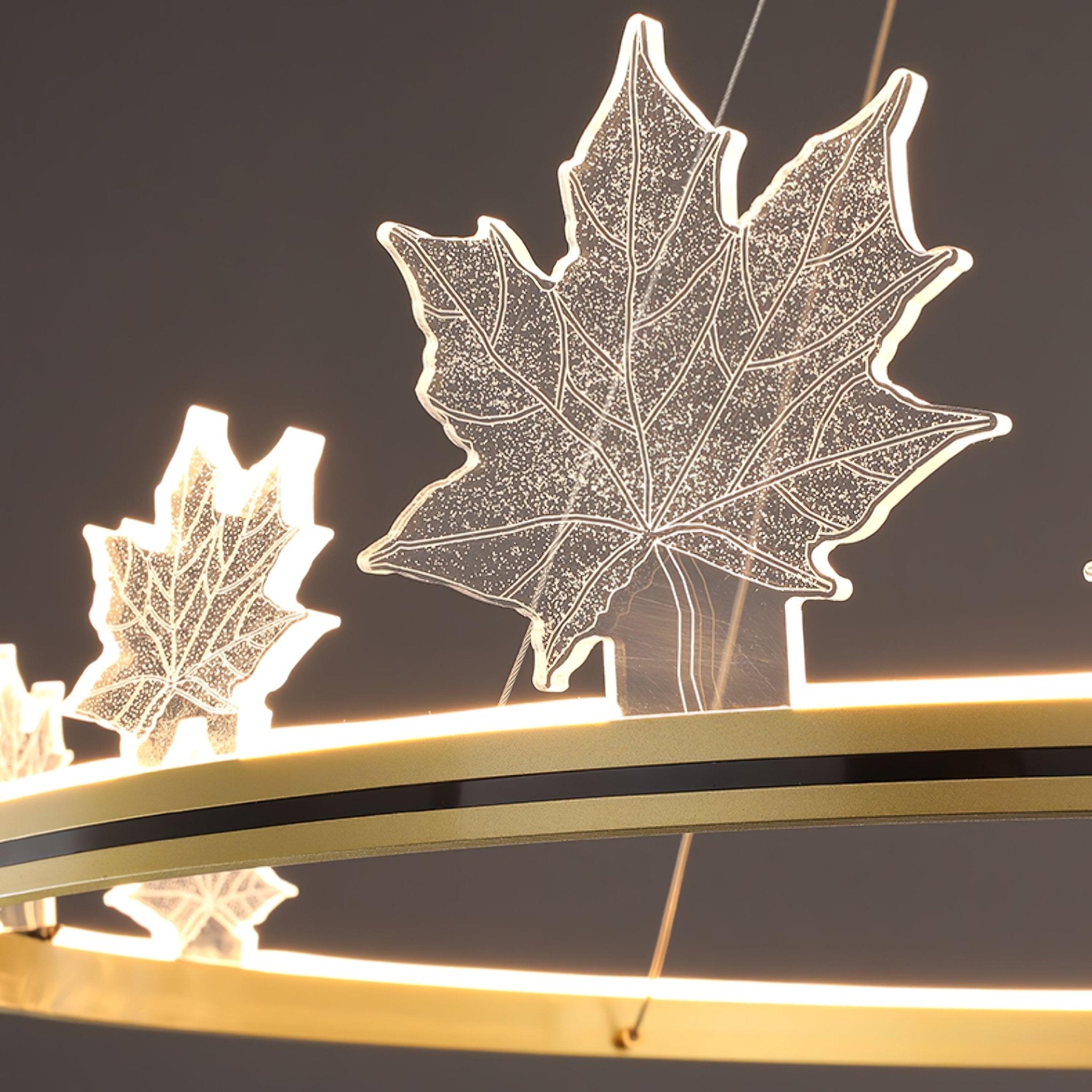 Ion Leaf Chandelier