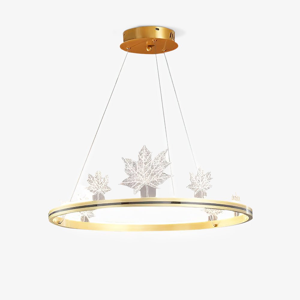 Ion Leaf Chandelier