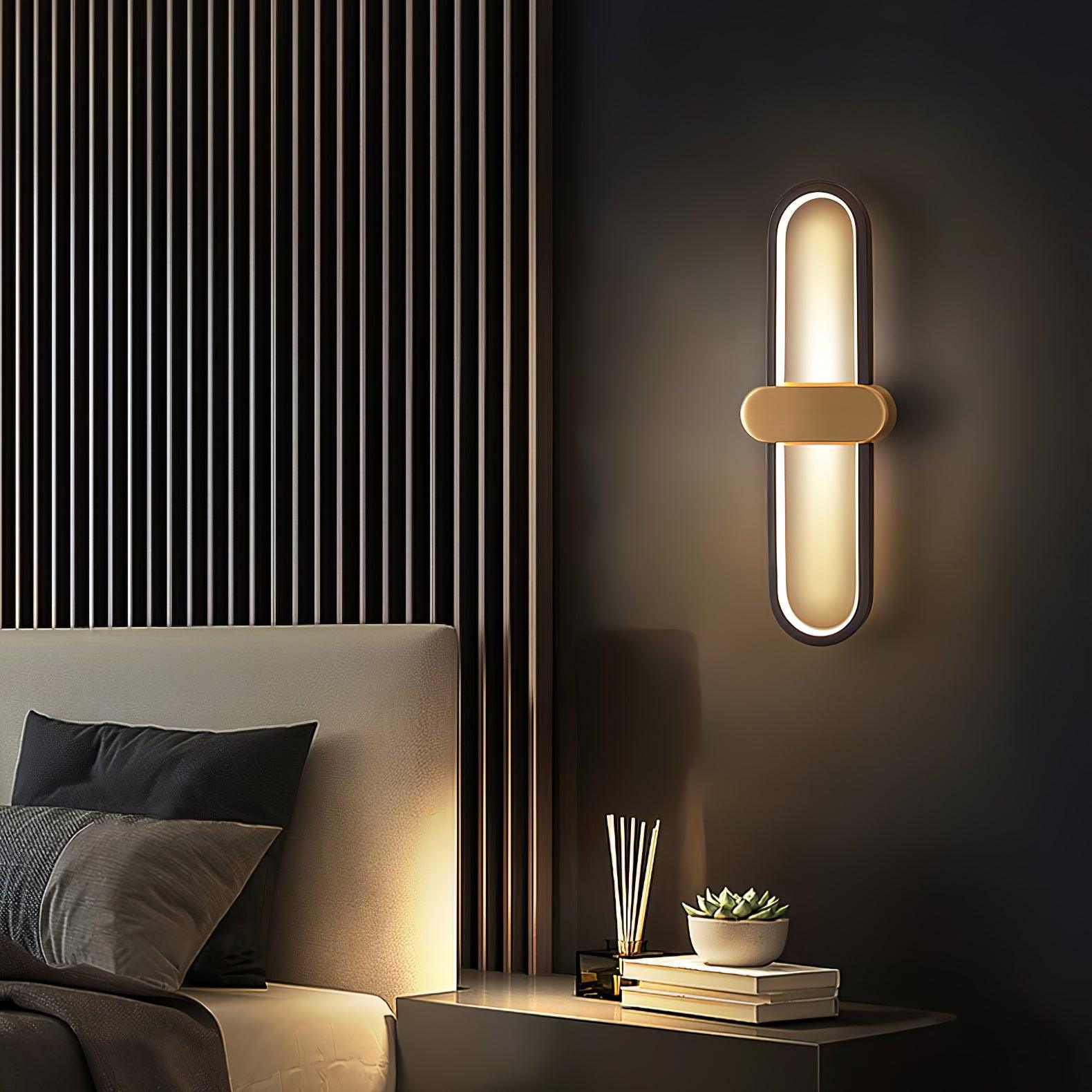 Oval LED Wall Lamp