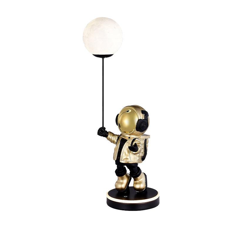 Astronaut and Planet Lamp