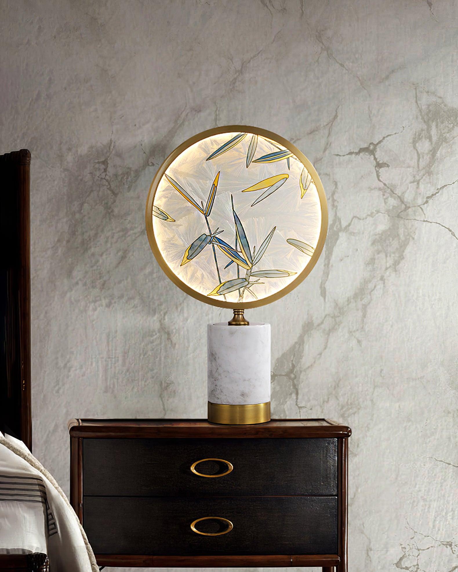 Enamel Table Lamp