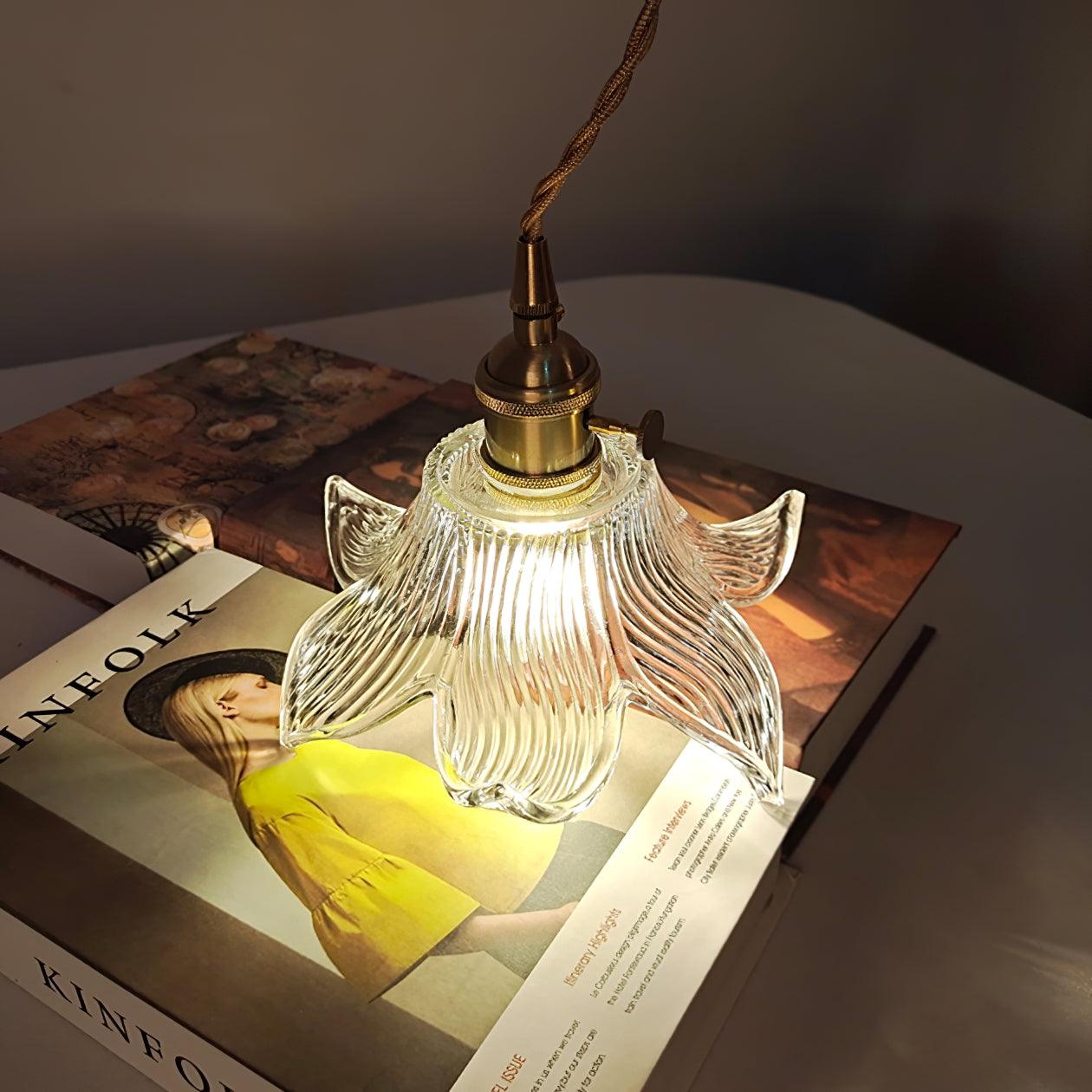 Transparent Crystal Pendant Light