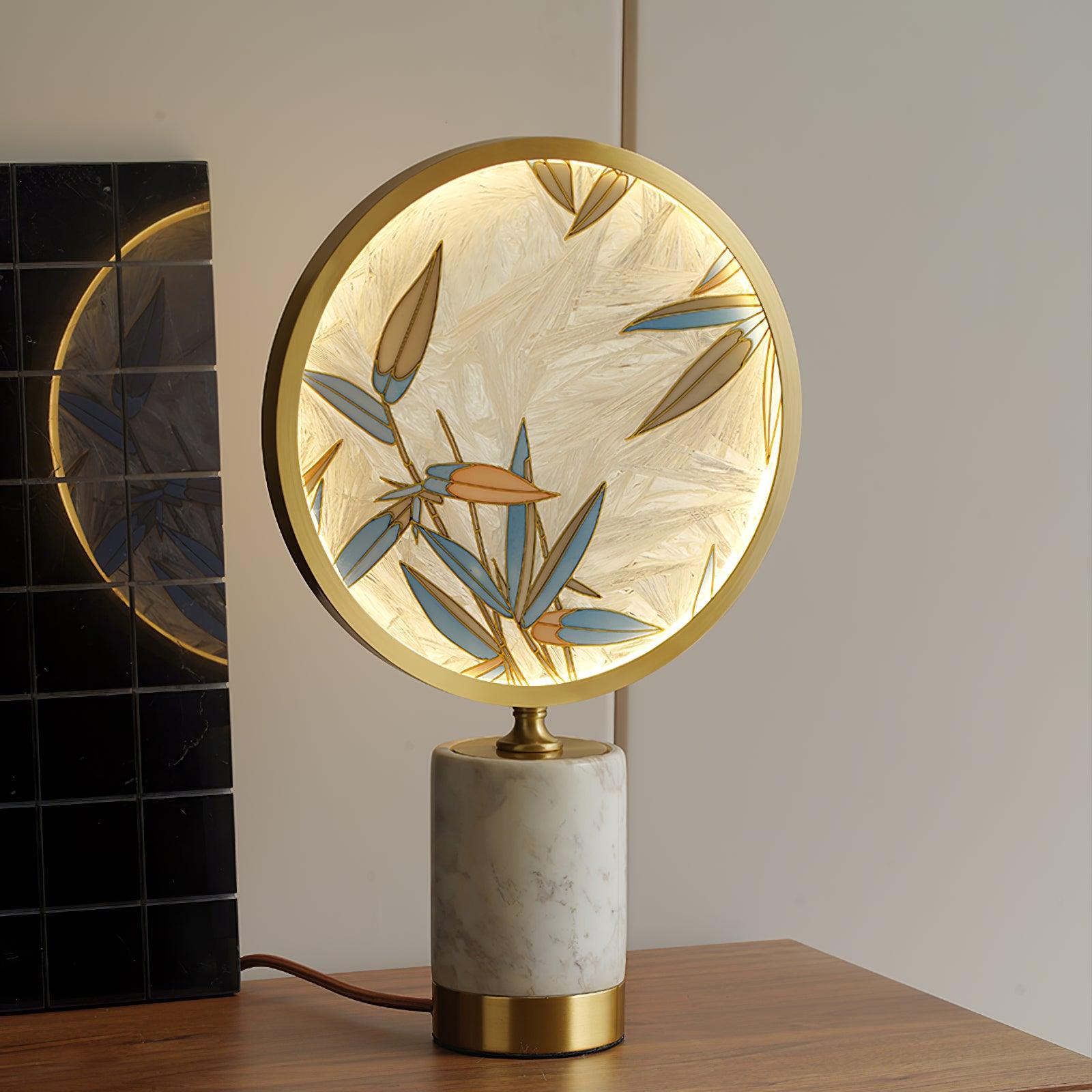 Enamel Table Lamp