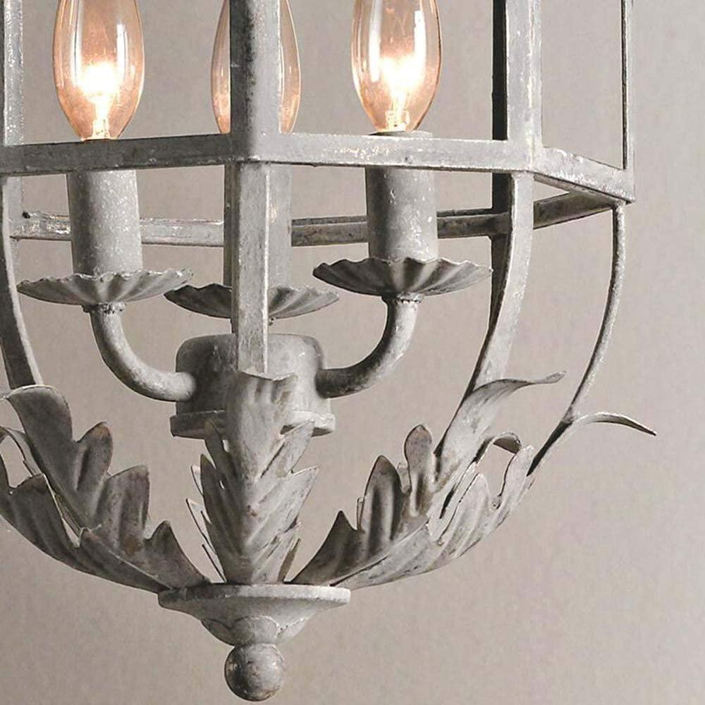 Lustre Retro Cage Chandelier