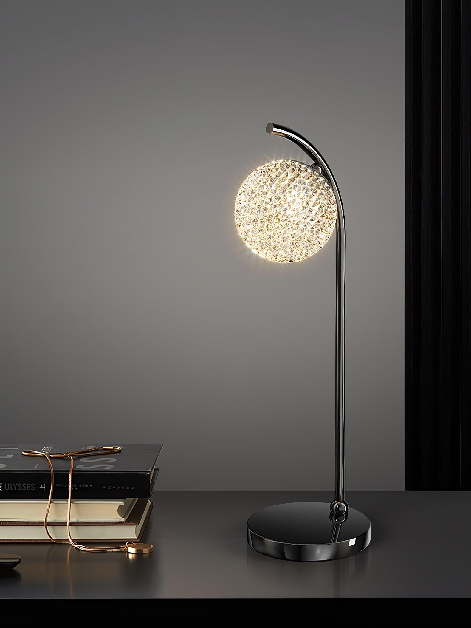 Ksovv Crystal Table Lamp