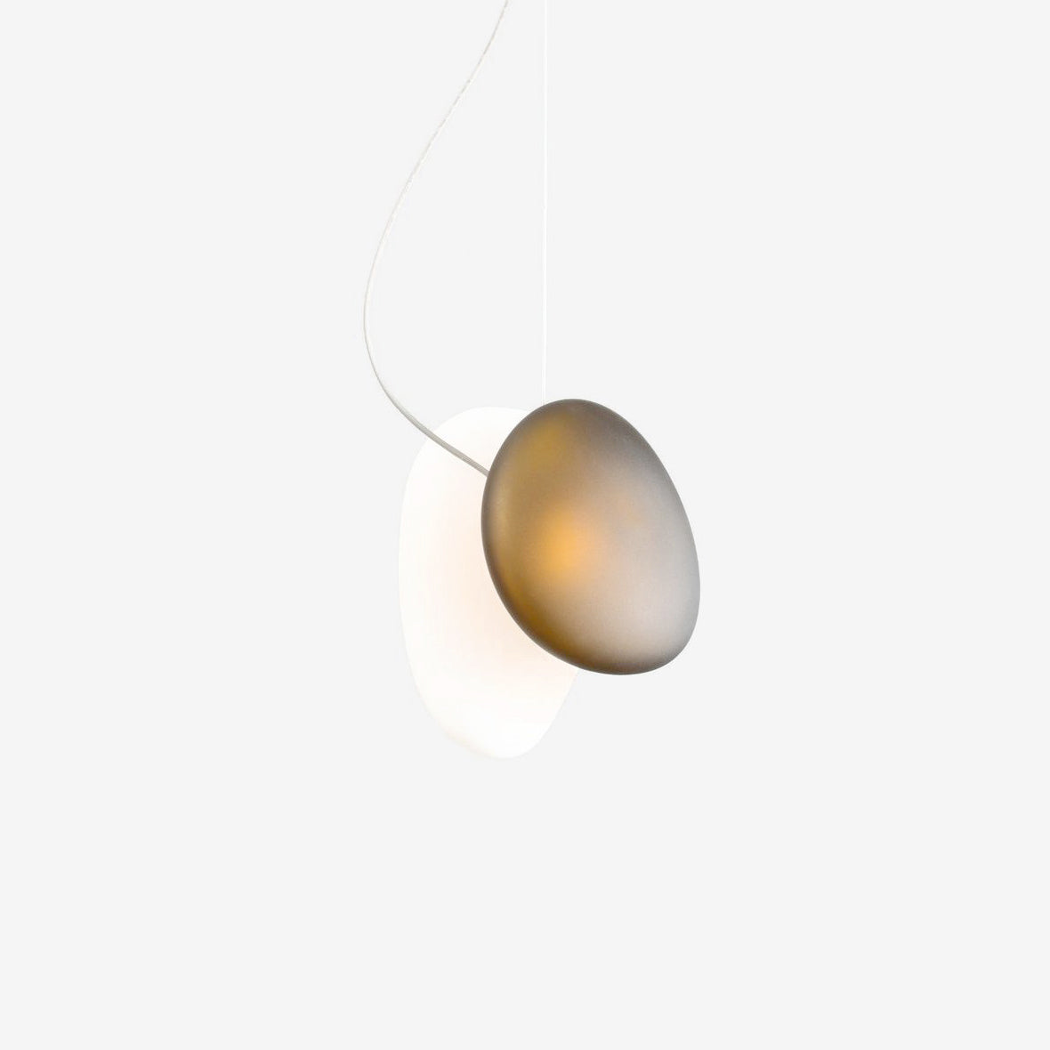 Translucent Frosted Glass Pendant Light