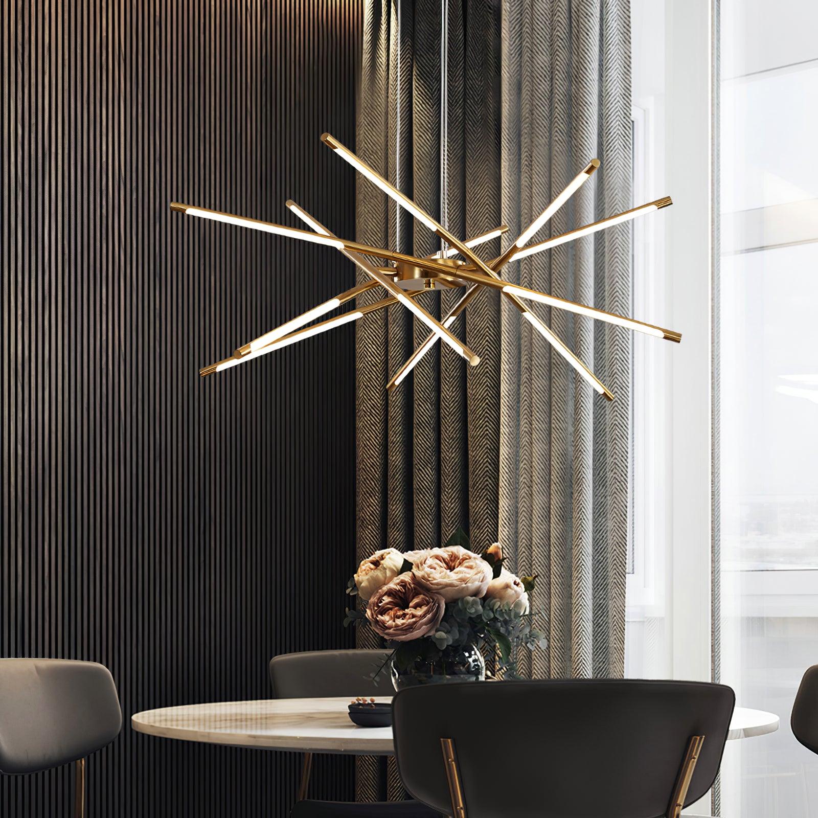 Rotatable LED Chandelier