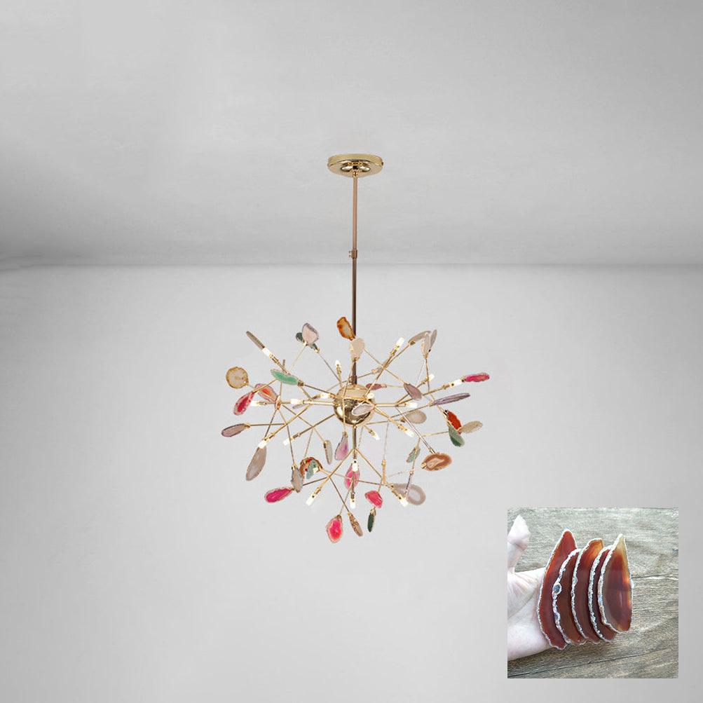 Agate Flake Chandelier