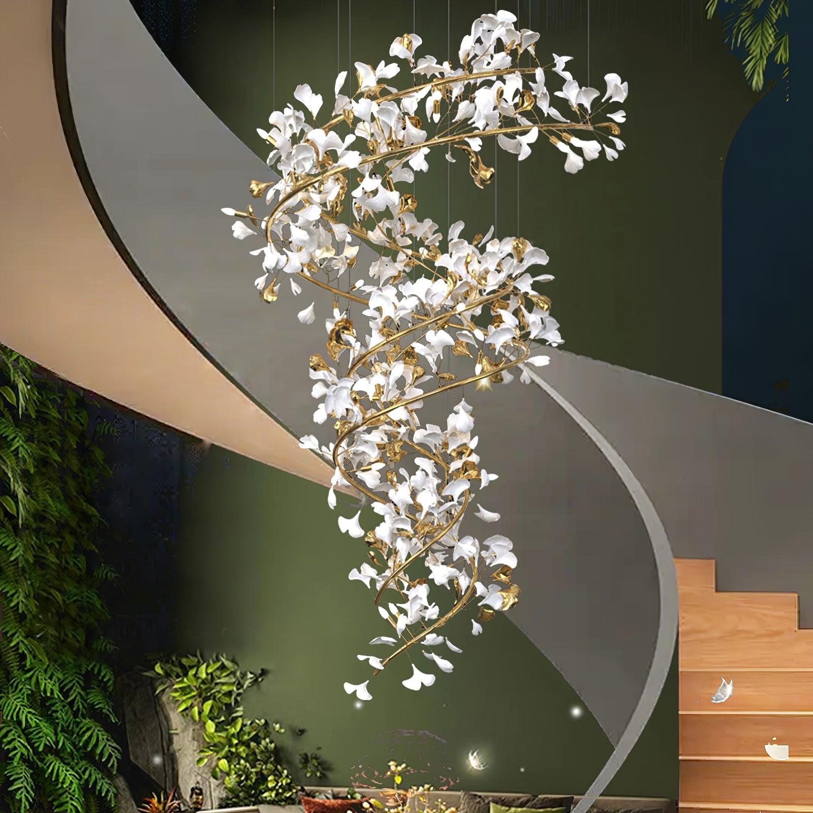 Gingko Chandelier Q