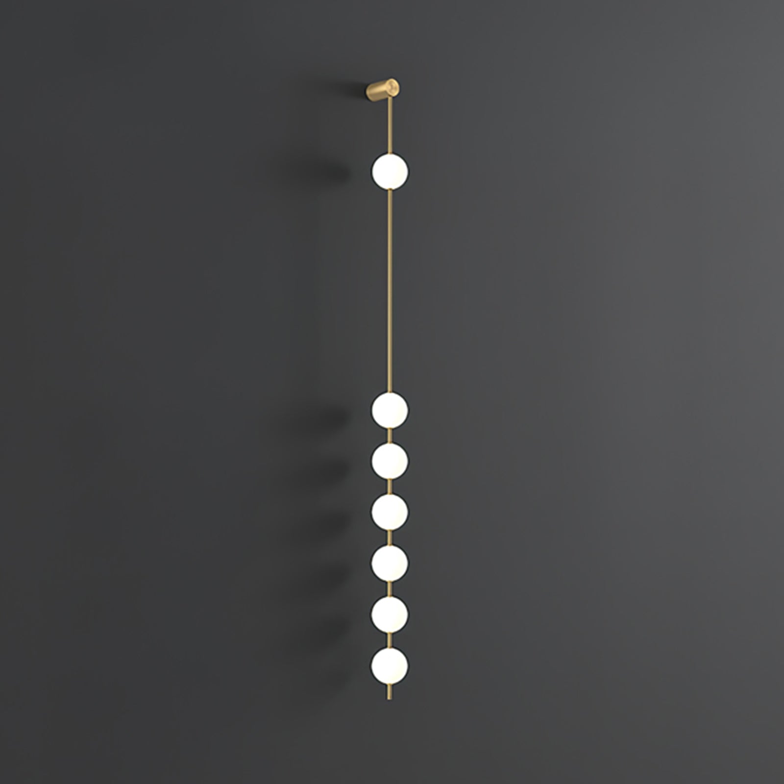 Vertical Balls Wall Lamp