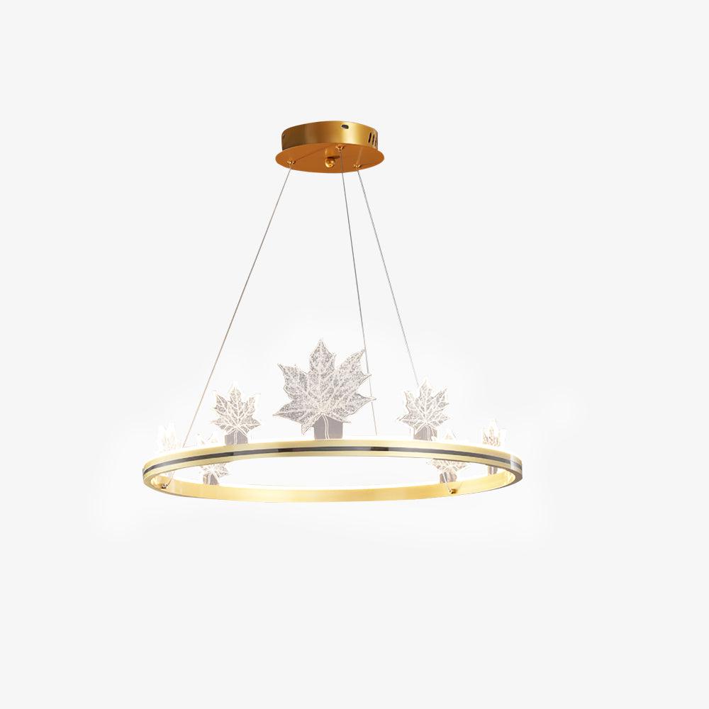 Ion Leaf Chandelier