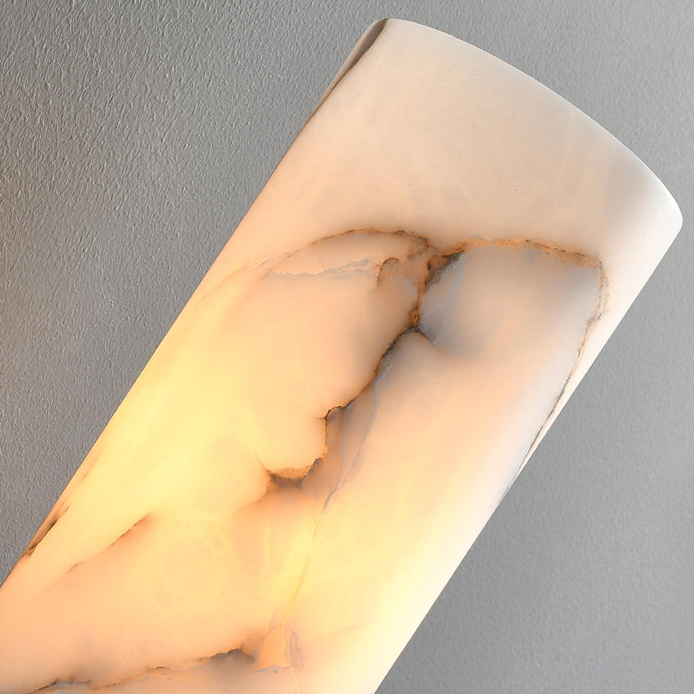 Torch Alabaster Sconce