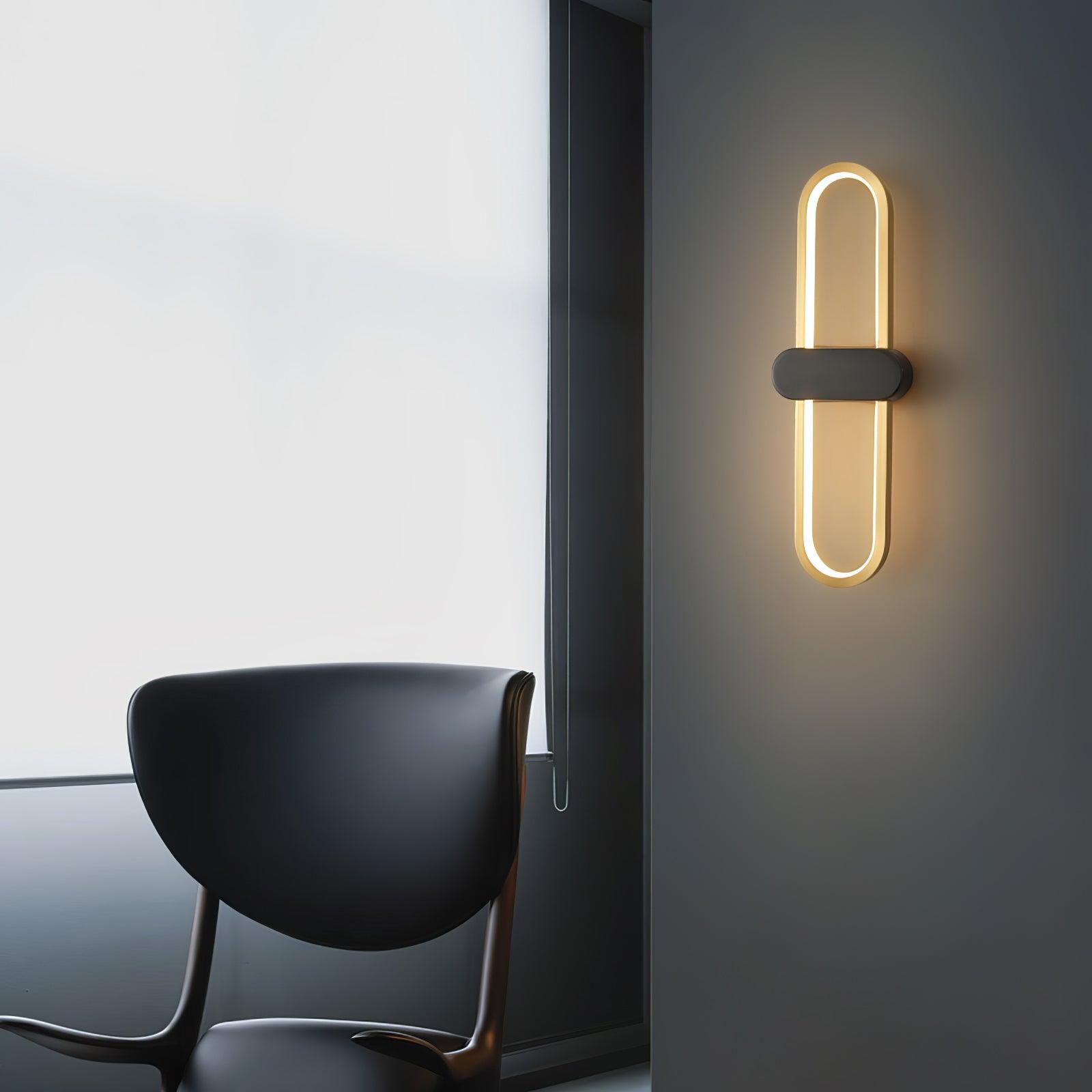 Oval LED Wall Lamp