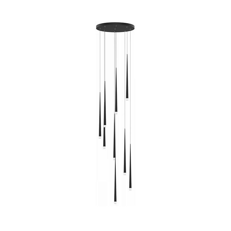 Slender Cone Chandelier