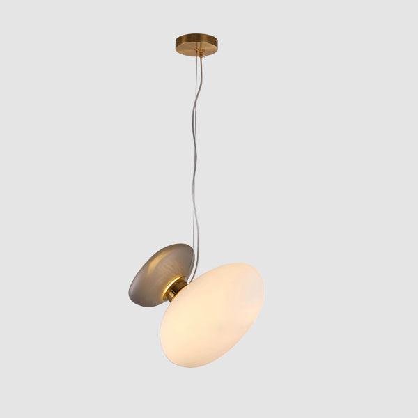 Translucent Frosted Glass Pendant Light