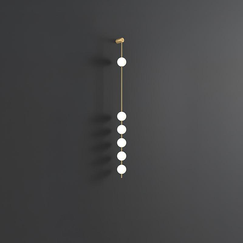 Vertical Balls Wall Lamp