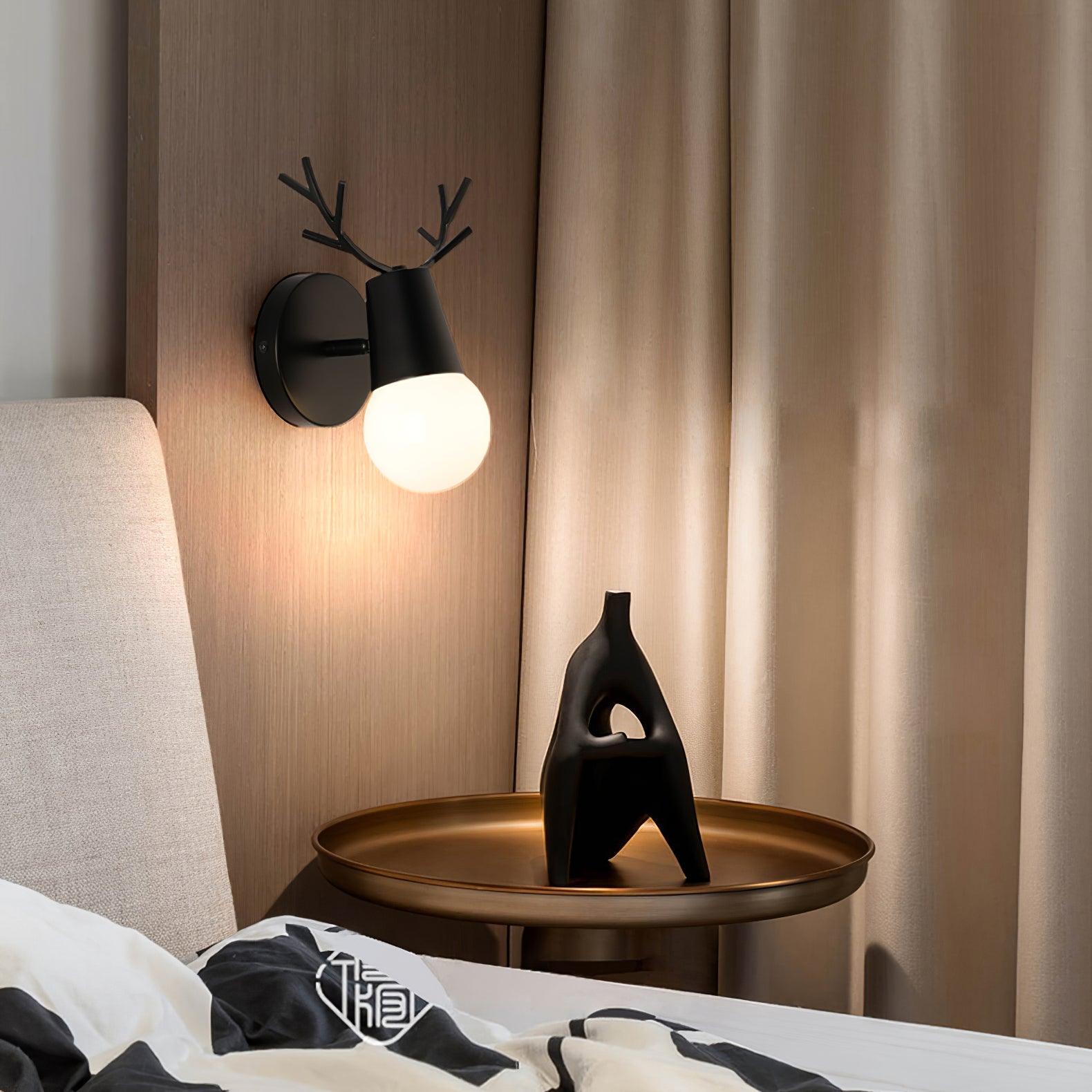 Yeknu Antler Wall Lamp