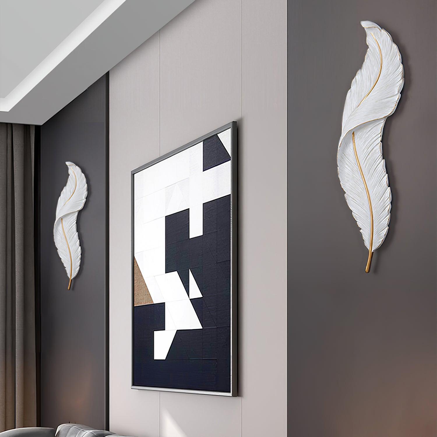 Feather Wall Lamp