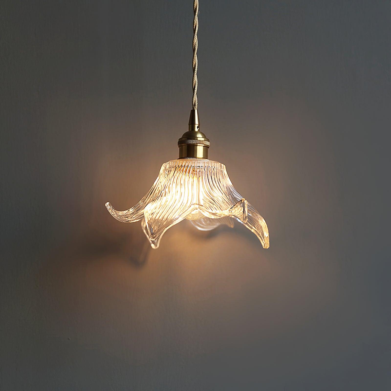 Transparent Crystal Pendant Light