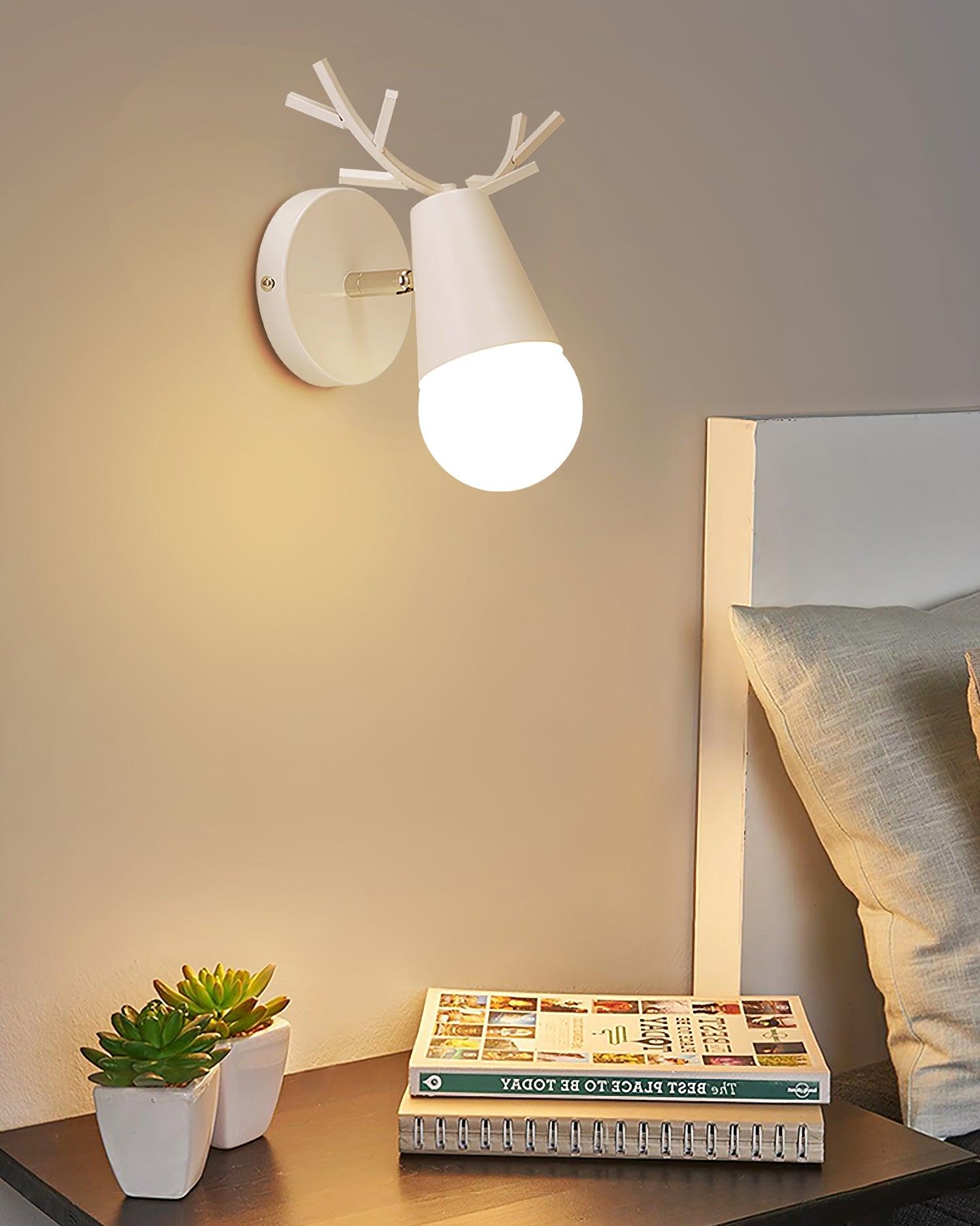 Yeknu Antler Wall Lamp